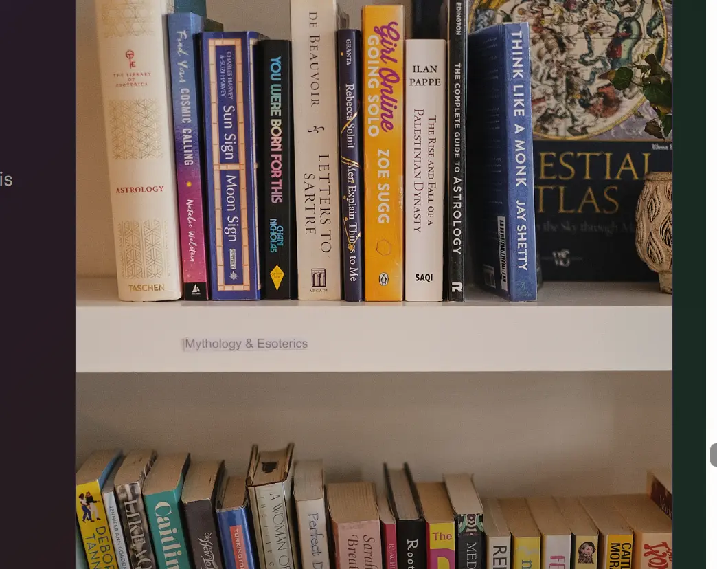 FSC Library bookshelves