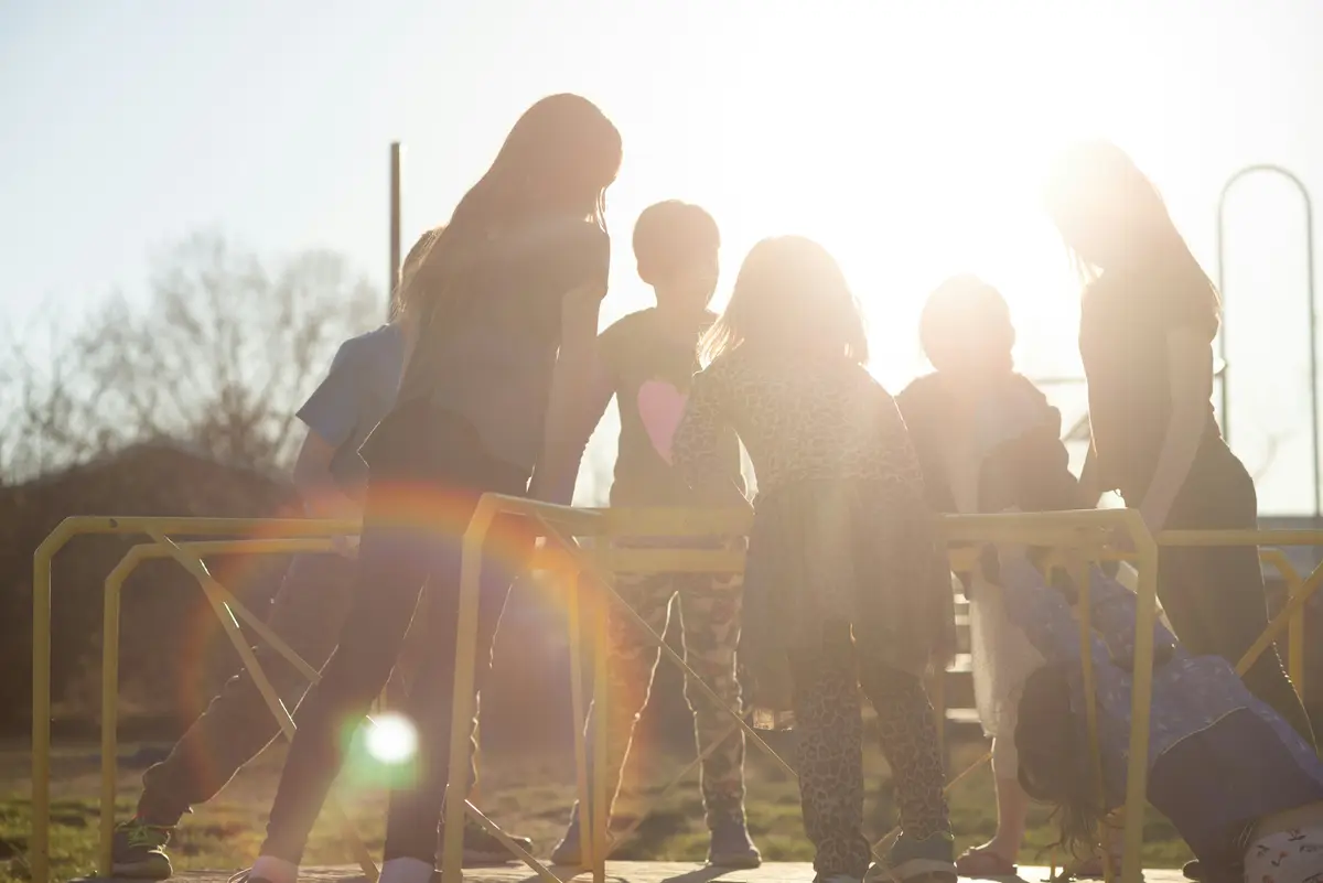 Children at Freespirit Collective